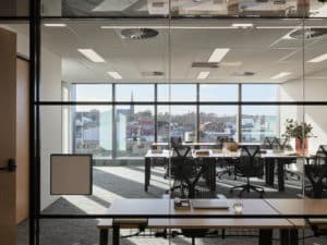 office with a view over Richmond
