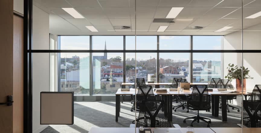 office with a view over Richmond
