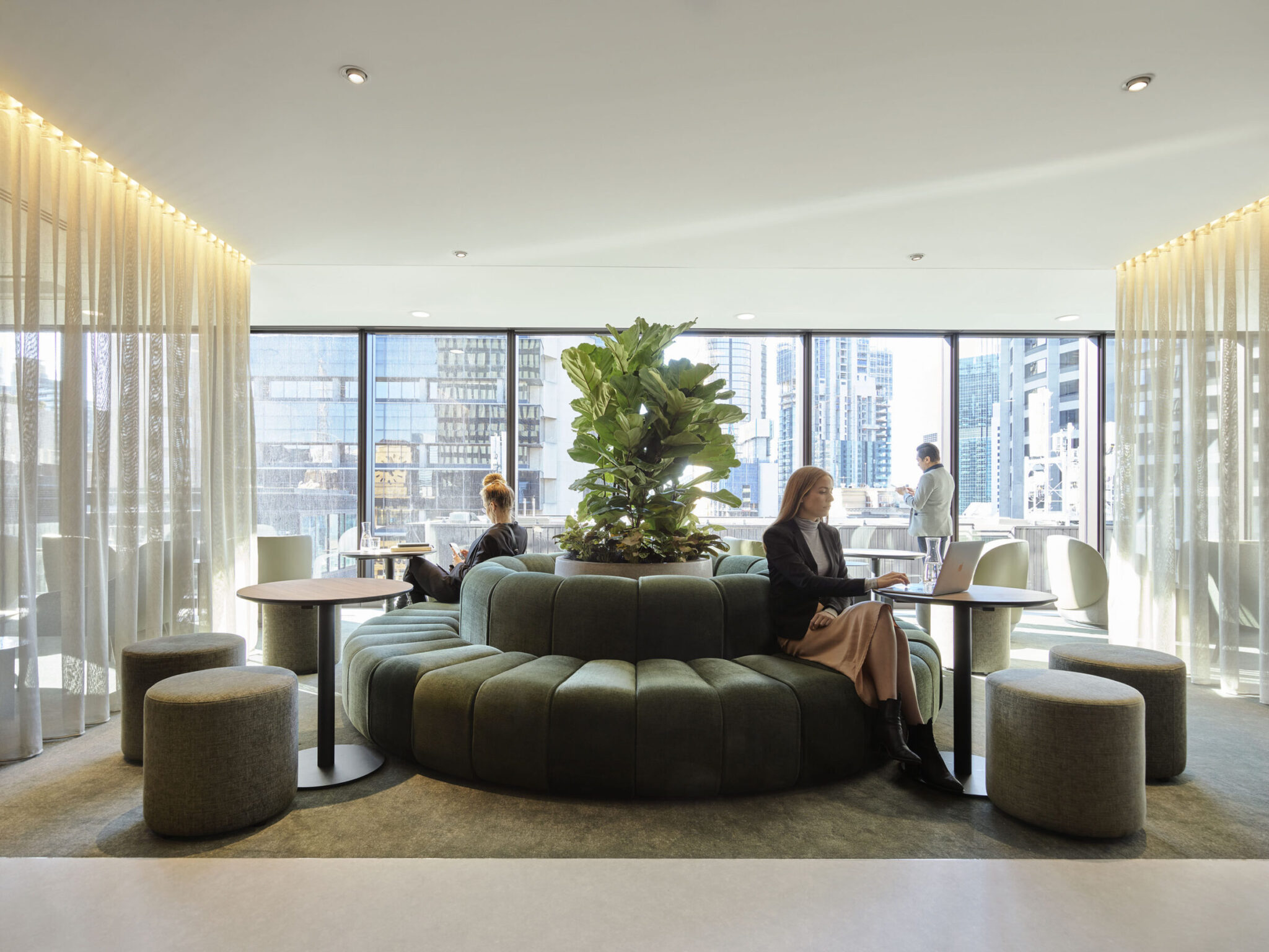 Hub Wynyard lounge, for landlord partnerships
