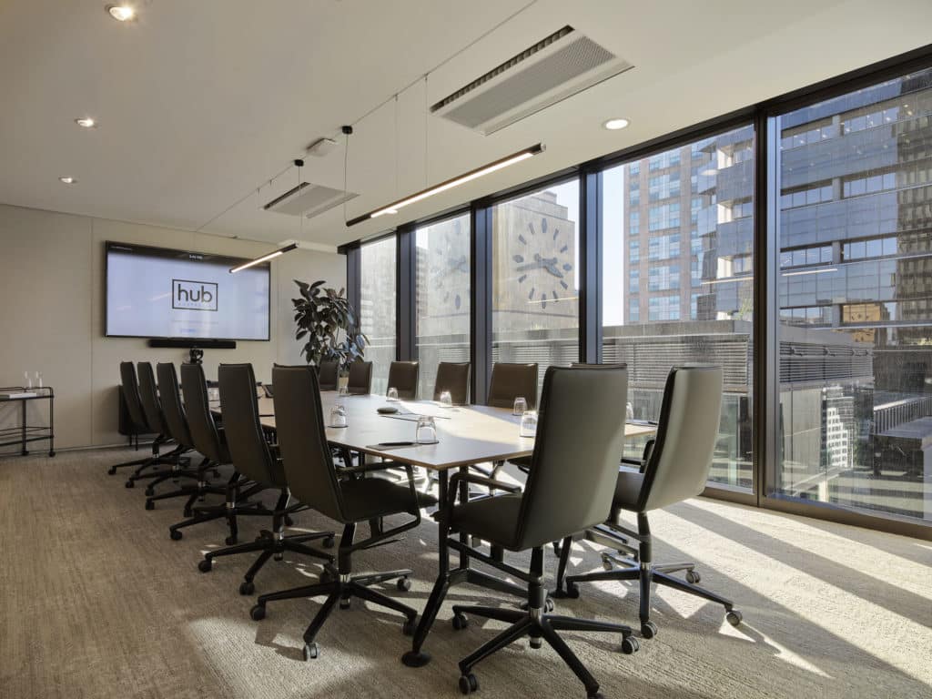 Hub Wynyard boardroom