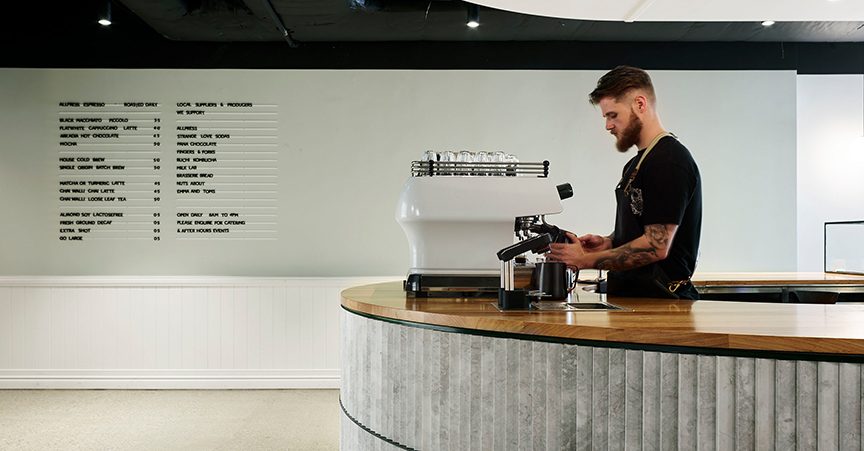in-house café and barista