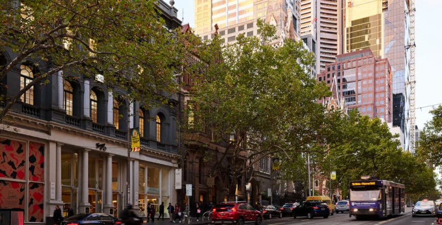 162 Collins Street exterior of buillding