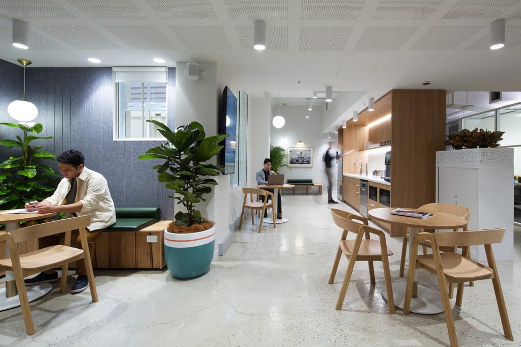 Workspace in Hub Brisbane