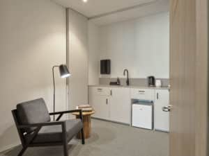 room with parents facilities
