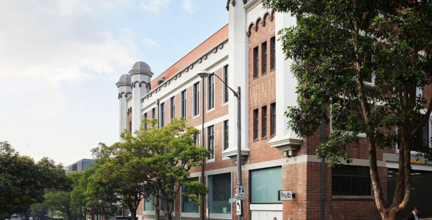 exterior of 223 liverpool street in Sydney