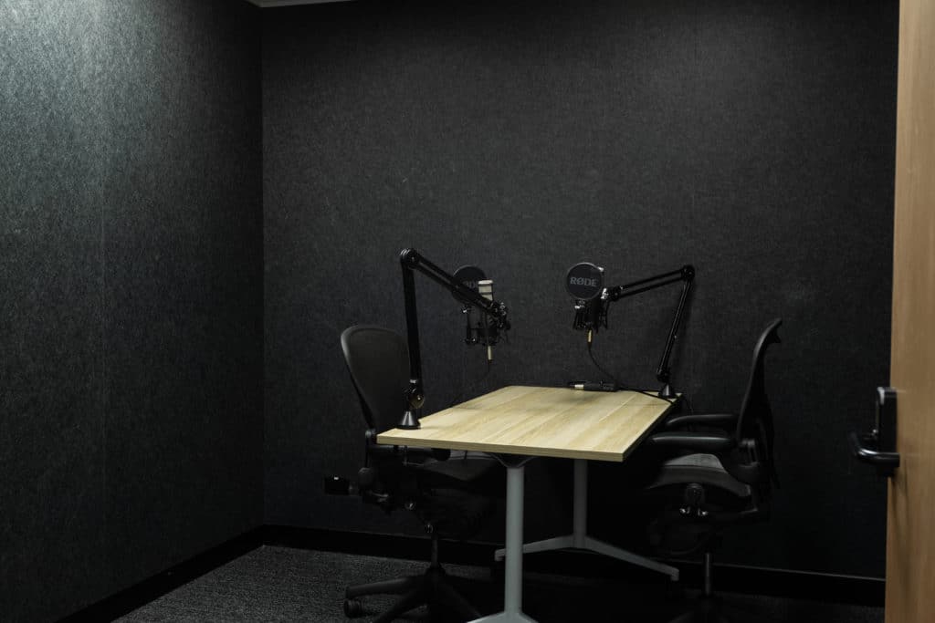 podcasting studio