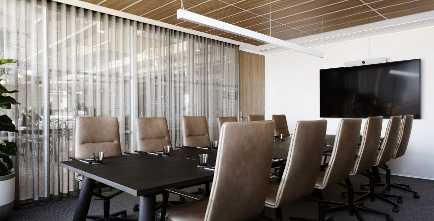 Hub Parliament station boardroom