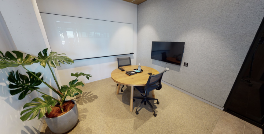 meeting room with chairs