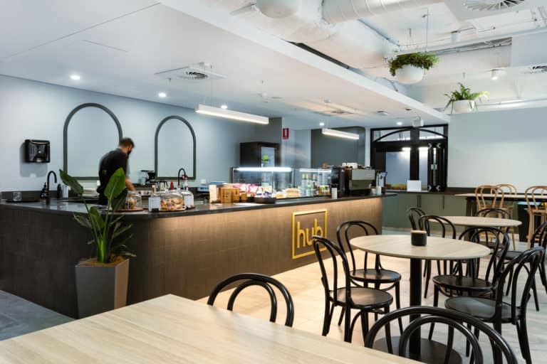 hub cafe spaces