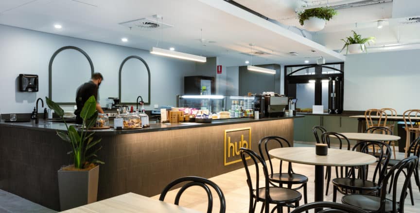 hub cafe spaces
