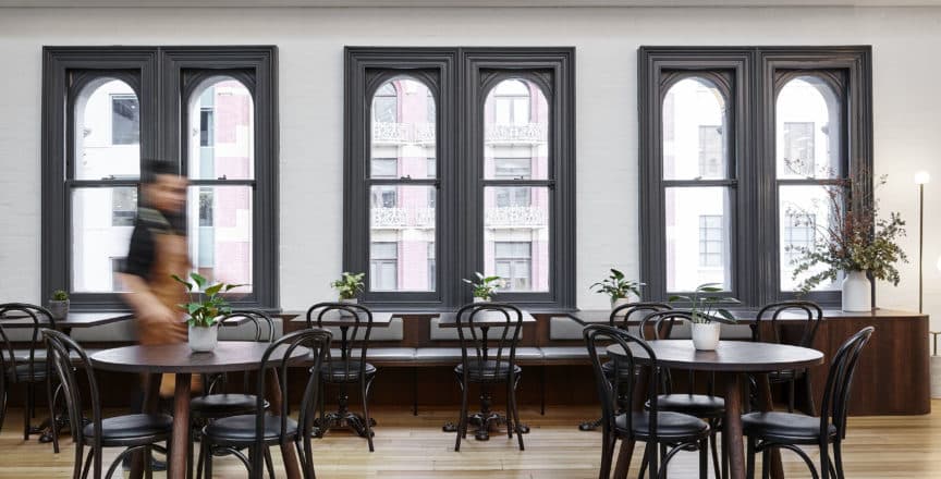 Collins Street cafe