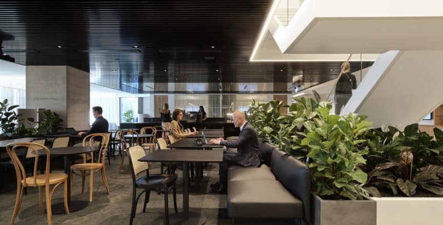 Hub Wynyard cafe