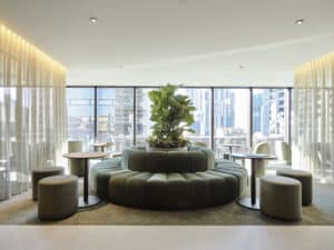 lounge in cafe