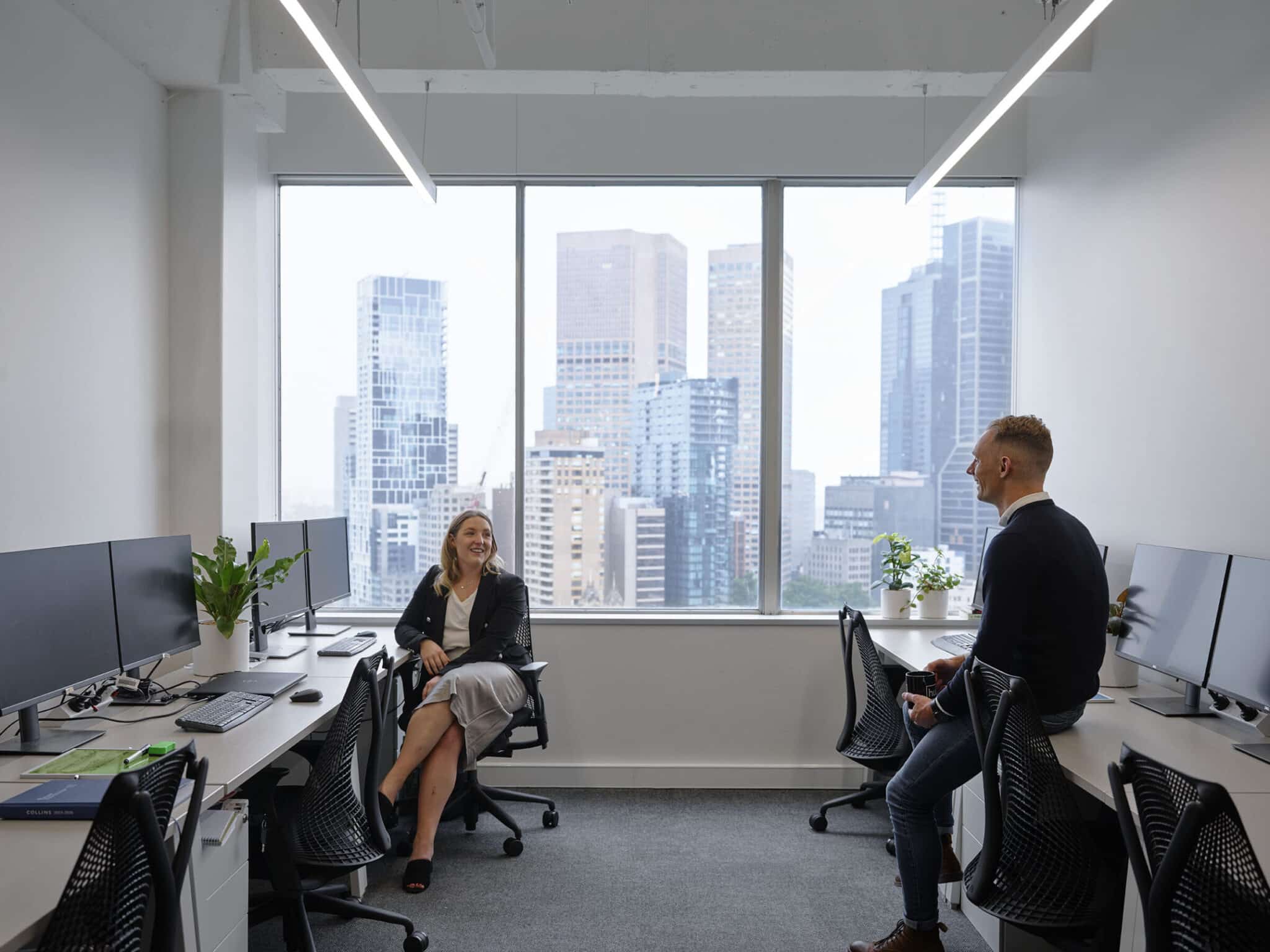 colleagues socialising at work, self-care