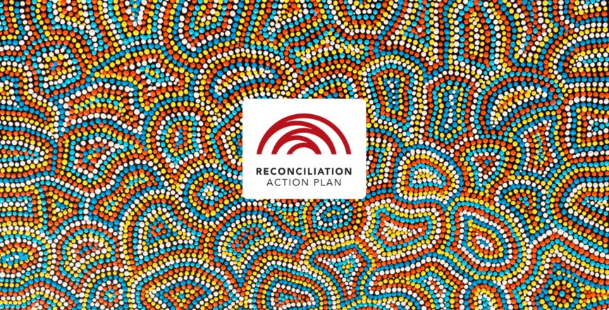 Reconciliation Action Plan Artwork with Logo