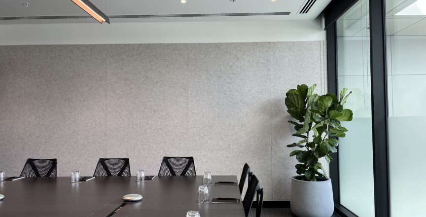meeting space with chairs