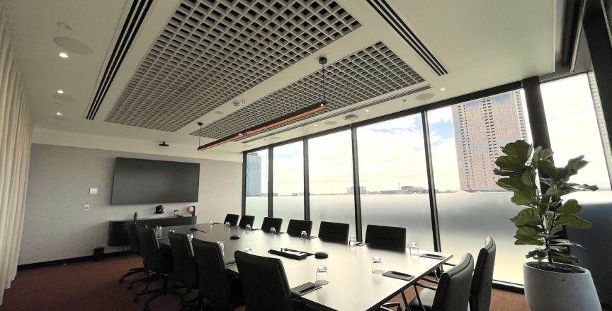 meeting room with chairs