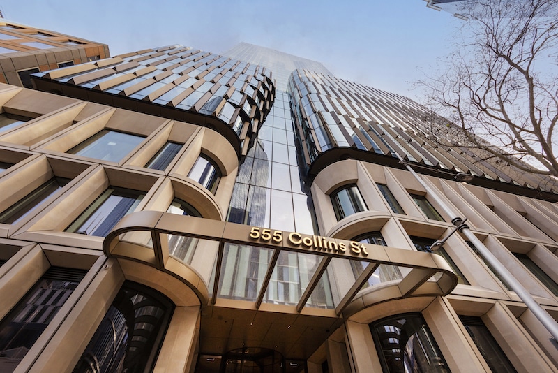 555 Collins Building Front