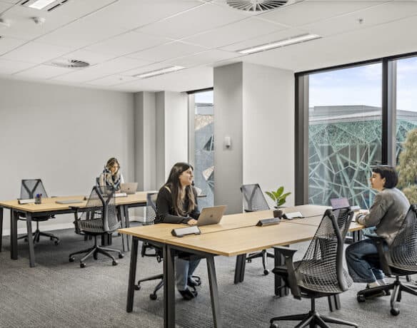 Image of an office suite at Hub Flinders St